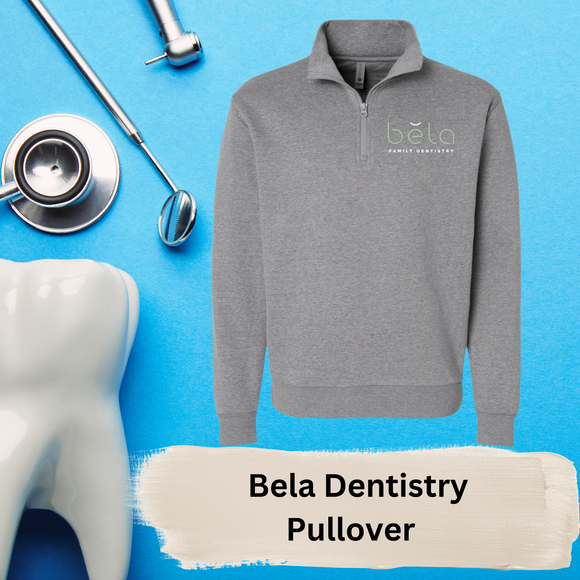 Bela Family Dentistry Pullover (Grey)