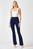 Business Casual Flare Pants (Navy)