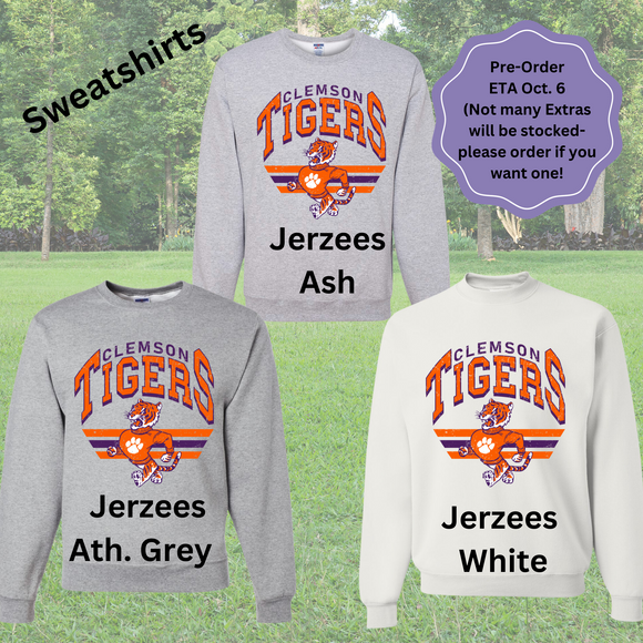 Tigers Sweatshirt (Jerzees)