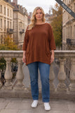Cinnamon Spice Pocket Top XL-3X