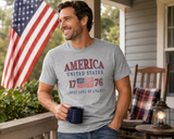 America 1776 Vintage Graphic Tee 🇺🇸