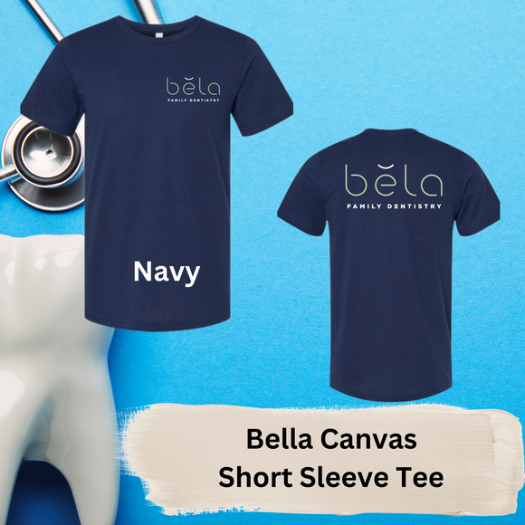 Bela Family Dentistry Short Sleeve Shirt (Bella Canvas)