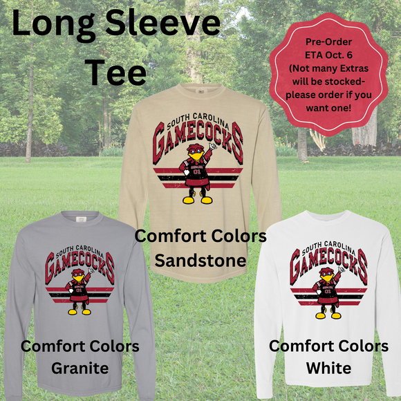 Gamecocks Long Sleeve (Comfort Color)