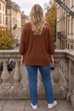 Cinnamon Spice Pocket Top XL-3X
