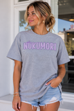Nukumori Purple Seersucker House Shirt