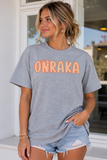 Onraka orange Seersucker House Shirt