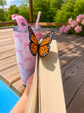 🦋 Monarch Dreams Butterfly Bookmark