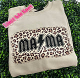 Mama Lightning Leopard Tee/Sweatshirt