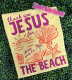 Thank You Jesus Beach Tee