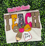 Lesson Plans & Leopard Tee