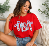 Patriotic Bow Tee