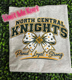 North Central Knights Proud • Loyal • Strong Tee