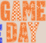 Game Day Stars & Checkered (Orange)