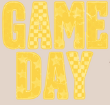 Game Day Stars & Checkered (Yellow)