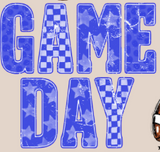 Game Day Stars & Checkered (Royal)