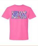 Bulldogs Floral Print