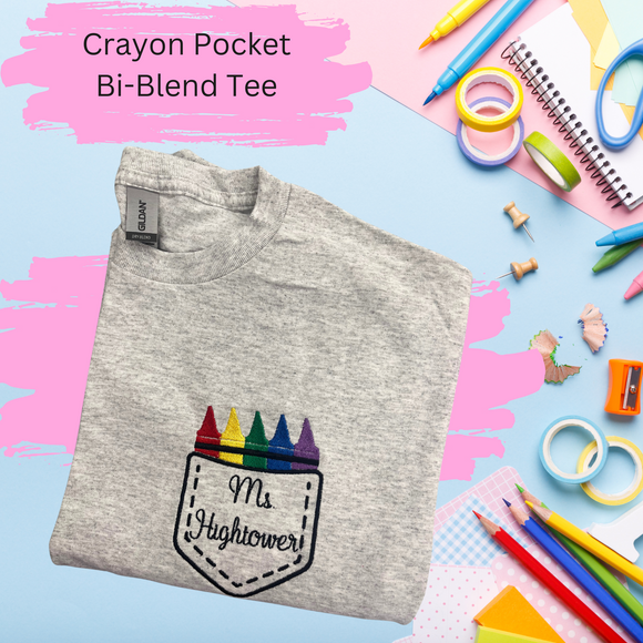 Crayon Pocket Tee