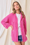 Pretty In Pink Shacket