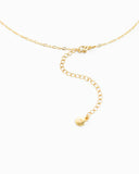 CZ & Pearl 3 Charm Necklace