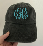 Monogrammed Hat