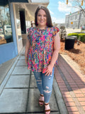 Southern Belle Top (Pink)